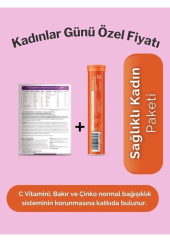 Vitabiotics Wellwomen Original-Vitamin C Yetişkin 20+23 Adet