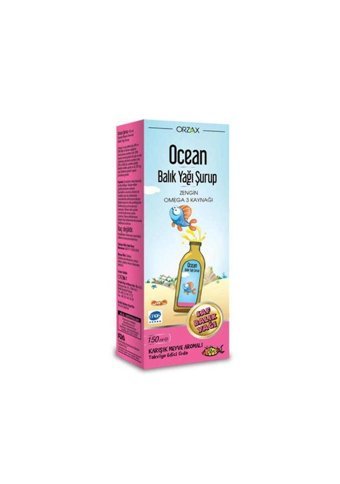 Ocean Fish Oil Karışık Meyve Çocuk Yetişkin Mineral 150 ml