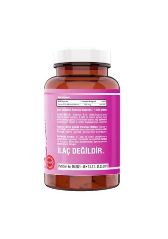 Ncs Vitamin B12 Yetişkin 120 Adet