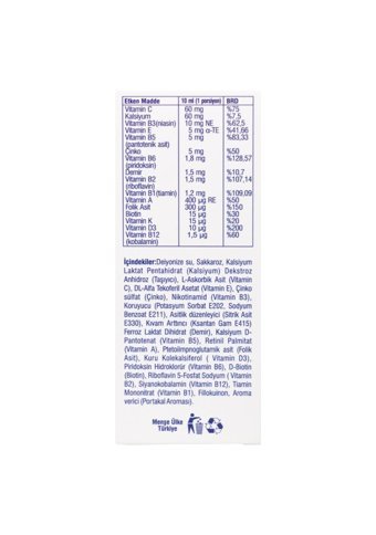 Phytodef Kidovits Portakal Çocuk Vitamin Mineral 150 ml