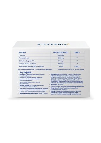 Vitafenix Cognizant Yetişkin Mineral 40 Adet