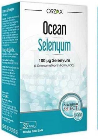 Orzax Ocean Selenyum Yetişkin Mineral 30 Adet