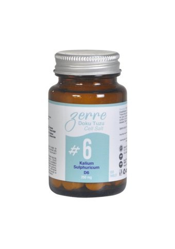 Zerre Doku Tuzu 6 Yetişkin Mineral 100 Adet