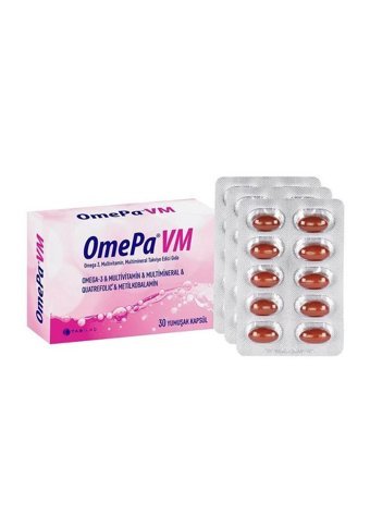 Tabilaç Omepa Vm Yetişkin Mineral 30 Adet