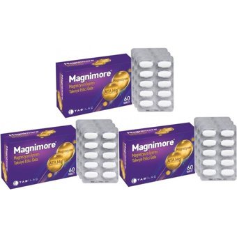 Tabilaç Magnimore Yetişkin Mineral 3x60 Adet