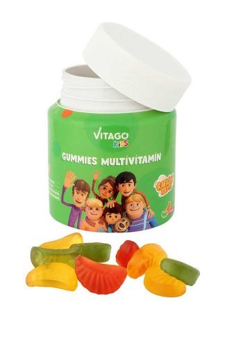 Vitago Gummies Multivitamin Meyveli Çocuk Vitamin 60 Adet