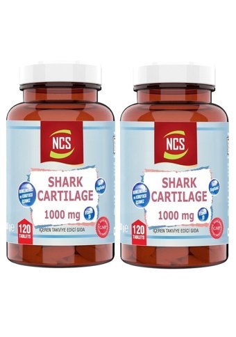 Ncs Shark Cartilage Köpek Balığı Kıkırdağı Yetişkin 2x120 Adet