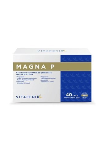Magna Vitamin B6 Yetişkin 40 Adet