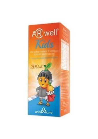 Arwell Betaglukan Çocuk Vitamin Mineral 200 ml