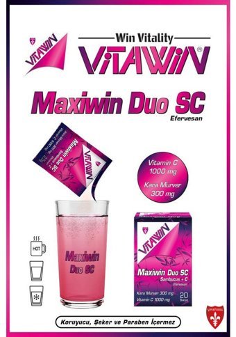 Vitawin Maxiwin Duo Sc Karamürverli Yetişkin 2x20 Adet