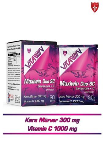Vitawin Maxiwin Duo Sc Karamürverli Yetişkin 2x20 Adet
