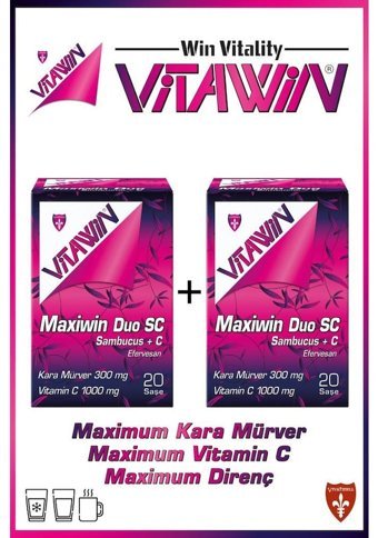 Vitawin Maxiwin Duo Sc Karamürverli Yetişkin 2x20 Adet