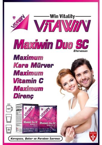 Vitawin Maxiwin Duo Sc Karamürverli Yetişkin 2x20 Adet