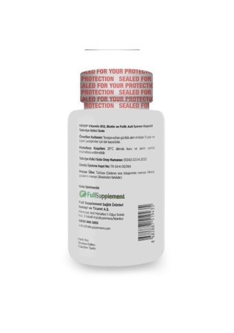Voop B12 Biotin Yetişkin Mineral 60 Adet
