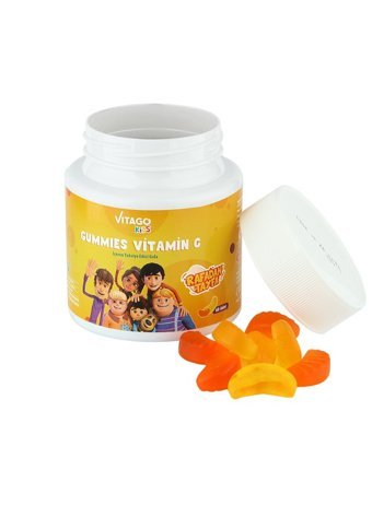 Vitago Gummies Vitamin C Meyveli Çocuk Vitamin 30 Adet