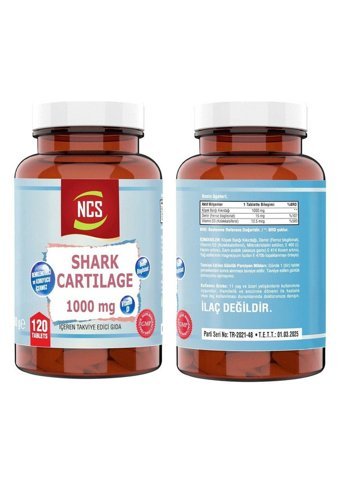 Ncs Shark Cartilage Köpek Balığı Kıkırdağı Yetişkin 120 Adet + Nevfix Vitamin D120 Tablet