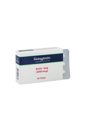 Dermoskin Medohbiotin 5 Mg Yetişkin Mineral 60 Adet