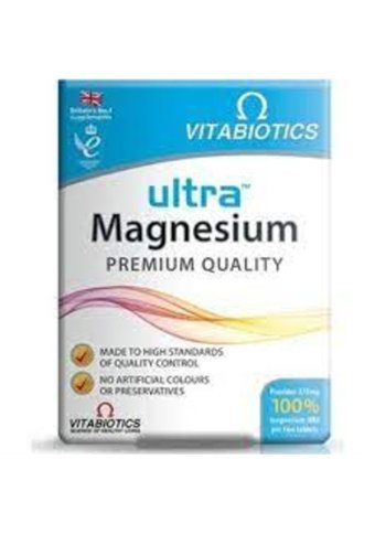 Vitabiotics Ultra Magnesium Yetişkin Mineral 60 Adet