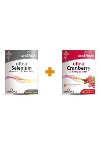 Vitabiotics Turna Yemişli Yetişkin Mineral 2x30 Adet + Ultra Selenium