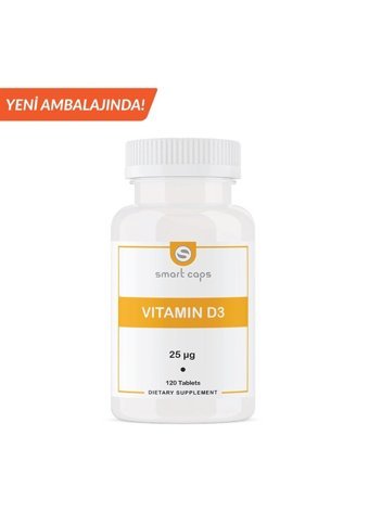 Smartcaps Vitamin D3 Yetişkin 120 Adet