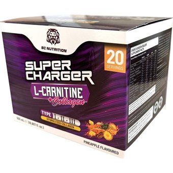Sc Super Charger Ananas Aromalı L-Karnitin 20 Shot