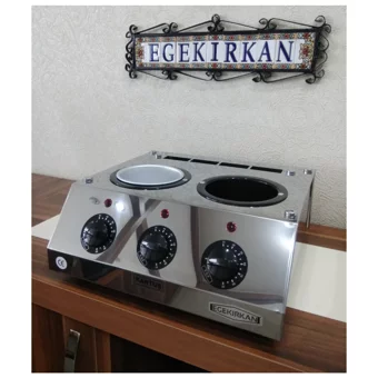 Egekırkan 2+1 Kazanlı Ağda Makinesi