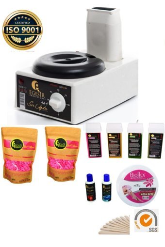 Ege Sir 1+1 Roll-On Ağda Makinesi + 2xBoncuk Ağda + 4x Kartuş Ağda + 2xTemizleme Yağı + Spatula + Ağda Bezi