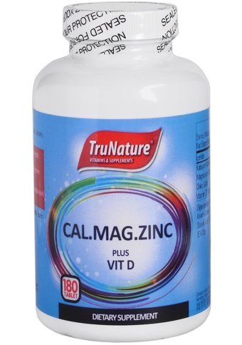 True Nature Cal.Mag.Zınc Plus Vıt D Yetişkin 3x180 Adet
