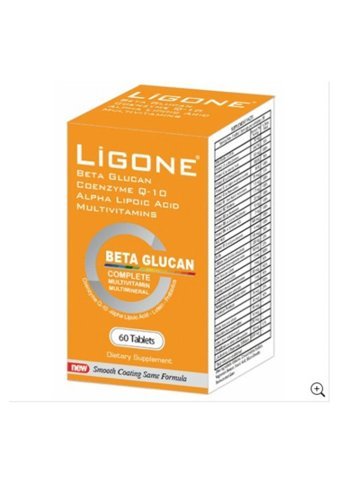 Ligone Beta Glucan Yetişkin Mineral 60 Adet