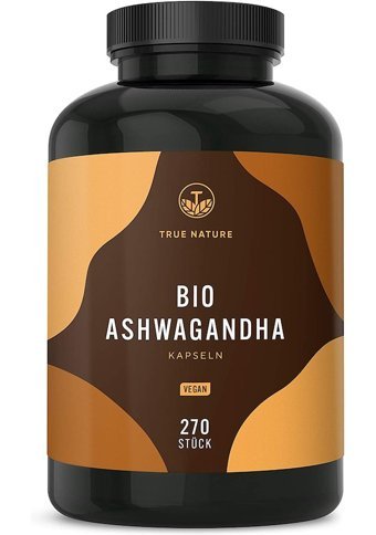 True Nature Bio Ashwagandha Yetişkin Mineral 270 Adet