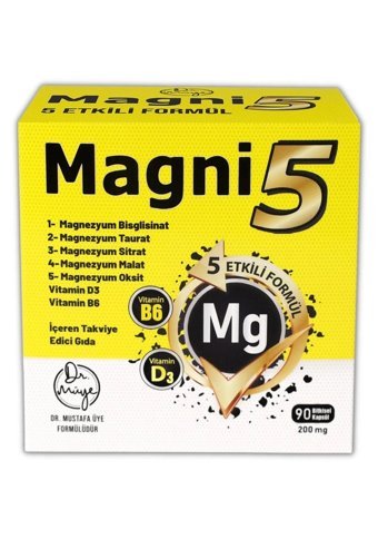 Magni 5 Etkili Form Yetişkin 90 Adet