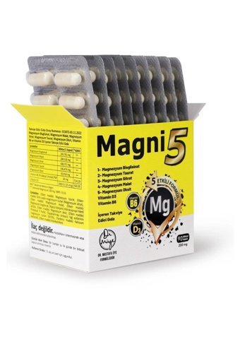 Magni 5 Etkili Form Yetişkin 90 Adet