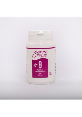Zerre Doku Tuzu Schüssler 9 Yetişkin Mineral 400 Adet