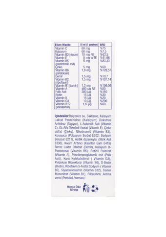 Phytodef Kidovits Portakal Çocuk Vitamin Mineral 2x150 ml