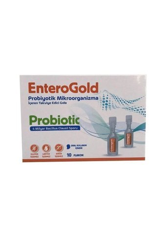 Enterogold Probiotic Yetişkin Mineral 10 Adet