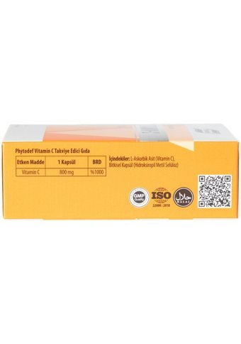 Phytodef Vitamin C Bitkisel Yetişkin 30 Adet