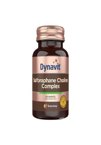 Dynavite Sulforaphane Choline Complex Brokoli De Dikeni Enginar Yetişkin Mineral 60 Adet