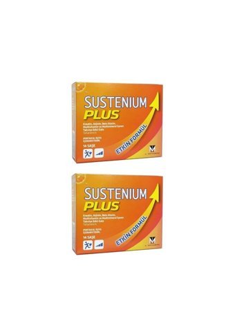 Sustenium Plus Portakal Sulu Yetişkin Mineral 2x14 Adet