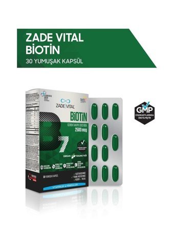 Zadevital Biotin Yetişkin Mineral 30 Adet