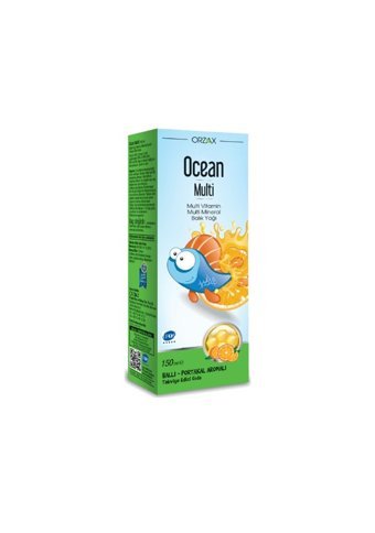 Ocean Multi Ballı Portakal Çocuk Yetişkin Mineral 3x150 ml