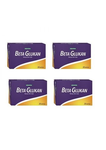 Aksu Vital Beta Glukan Yetişkin Mineral 4x30 Adet