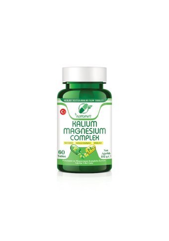 Yurdavit Kalium Magnesıum Complex Yetişkin Mineral 60 Adet
