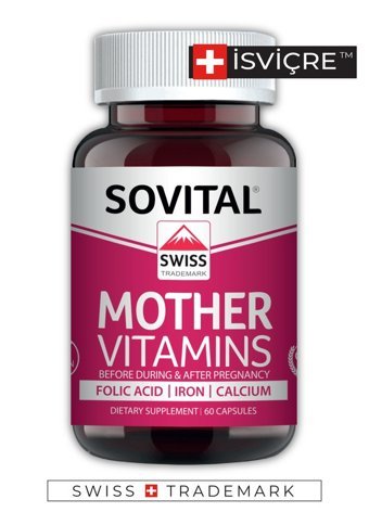 Sovital Mother Vitamins Yetişkin 60 Adet