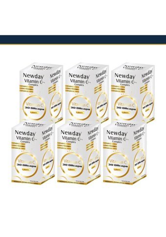 Newday Vitamin C Complex Yetişkin 6x30 Adet