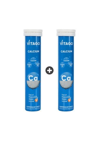 Vitago Calcium Yetişkin 20 Adet