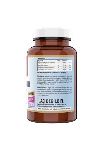 Ncs Magnesium Bisglisinat Yetişkin 180 Adet + Hap Kutusu