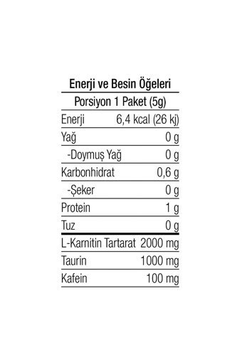 West Nutrition Limon Aromalı L-Karnitin Tek Şase