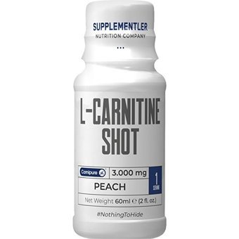 Supplementler Şeftali Aromalı L-Karnitin 60 ml Tek Shot