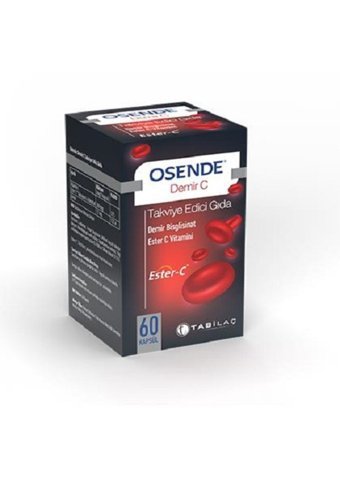 Osende Demir C-Ester C Yetişkin 60 Adet