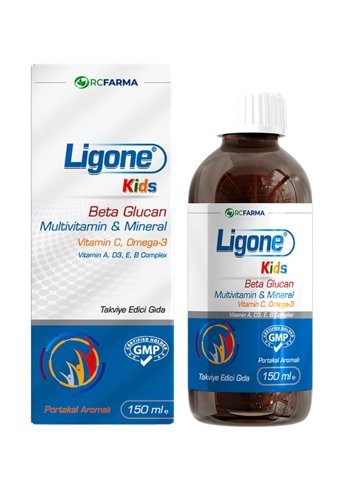 Ligone Beta Glucan Portakal Çocuk Vitamin 150 ml